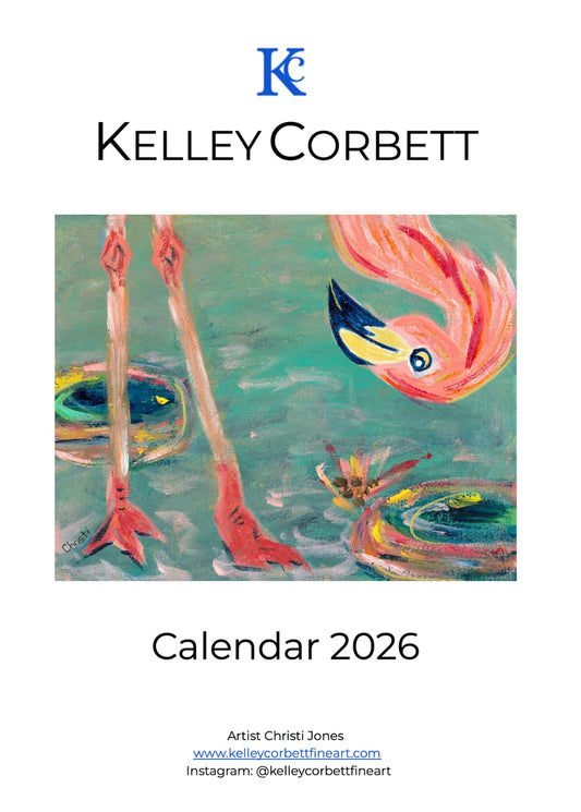Calendar 2026 with Black Stand